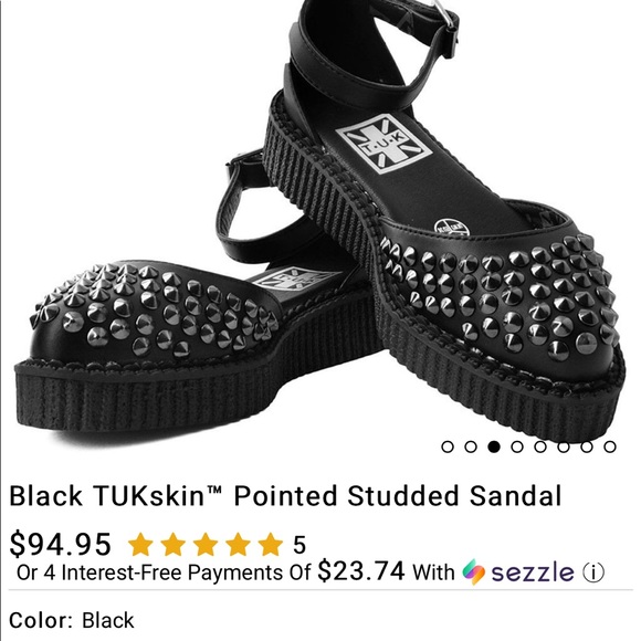 T.U.K. Studded Sandal - Picture 1 of 6